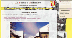 Desktop Screenshot of lesamisdesallenoves.fr